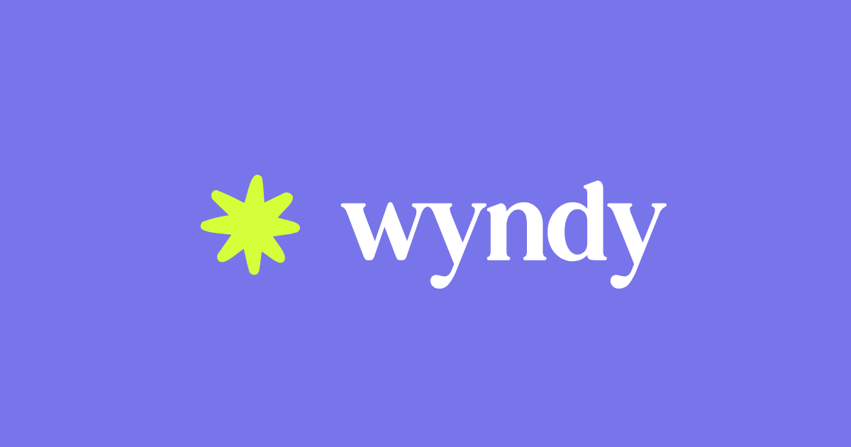 The picture wyndy.com shows when its homepage is shared